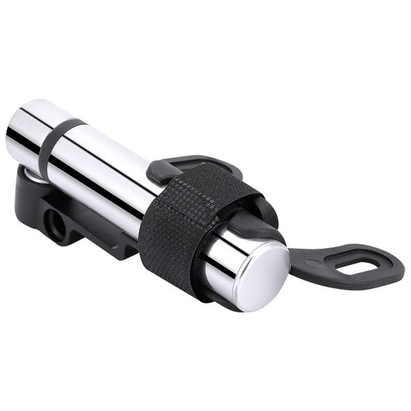 Pompa Per Bicicletta, Mini Pompa D'aria Portatile Per Bicicletta Ad Alta Pressione 120PSI In Lega Di Alluminio Per Bicicletta Da Montagna O Basket, Pompa Di Gonfiaggio Per Bicicletta-image