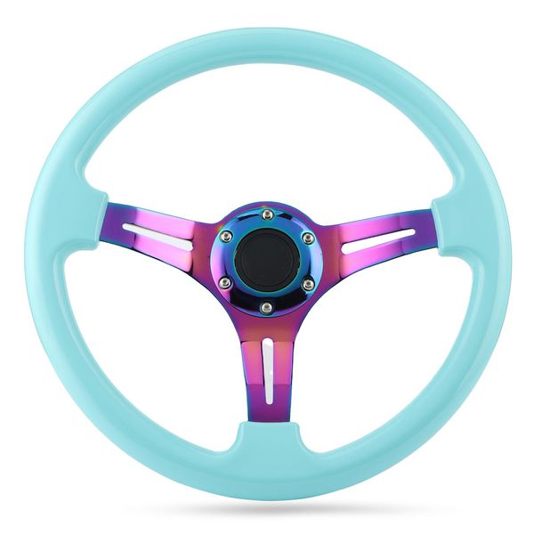 Volante, Volante Da Corsa, Volante Da 14 Pollici, Volante A 6 Bulloni, Volante Sostitutivo, Volante Deep Dish-image