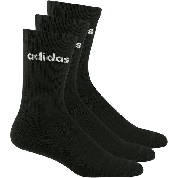 3Er Pack Adidas Half-Cushioned Crew Socken Unisex Nero/Bianco 37-39-image