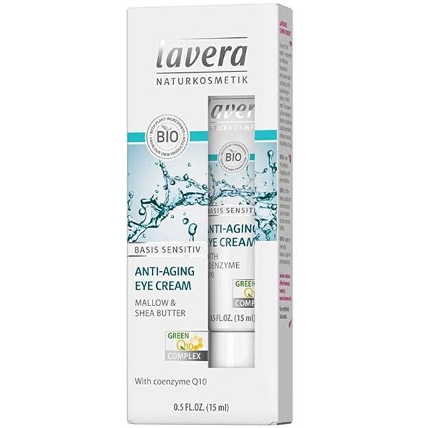Lavera Q10 Crema Occhi Antirughe Con Malva E Burro Di Karité 15Ml-image