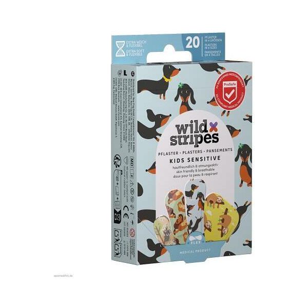 Gessi A Strisce Selvatiche Bambini Sensibili Al Divertimento Animale 20 Pz-image