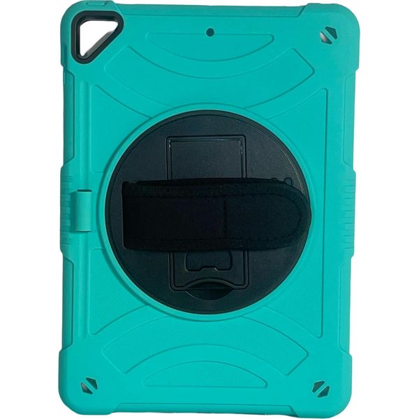 Custodia Blindata Con Supporto Per Ipad 10,2 Pollici 2019/2020/2021 Turchese-image