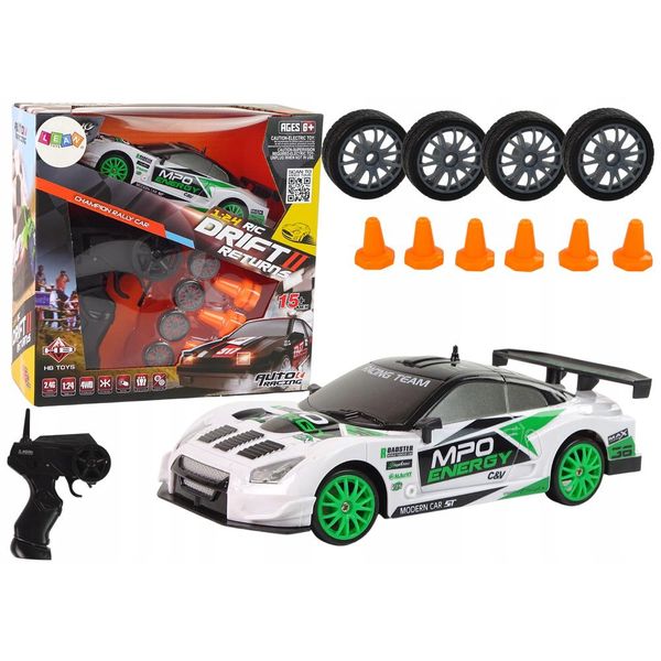 Drift Auto Sportiva Telecomandata R/C 15 Km/H-image