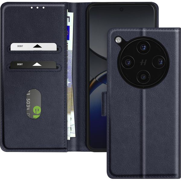Avizar, Custodia Oppo Find X8 Pro Flap Wallet Video, Blu Scuro-image