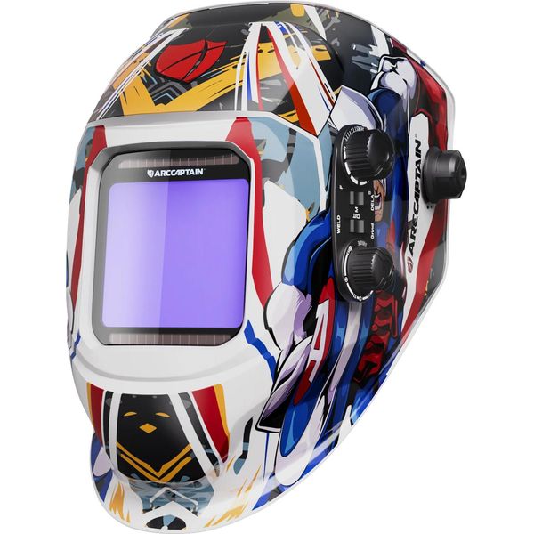 Casco Per Saldatura, Tecnologia Di Oscuramento Automatico, Lente True Color, AR-WC035-image