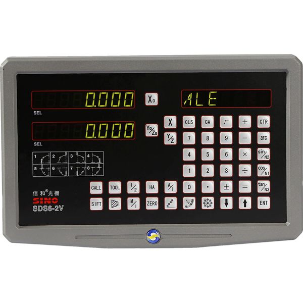 Display Digitale, 2 Assi, Inclusa Slitta Lineare KA-300, Dro SDS6-2V-image