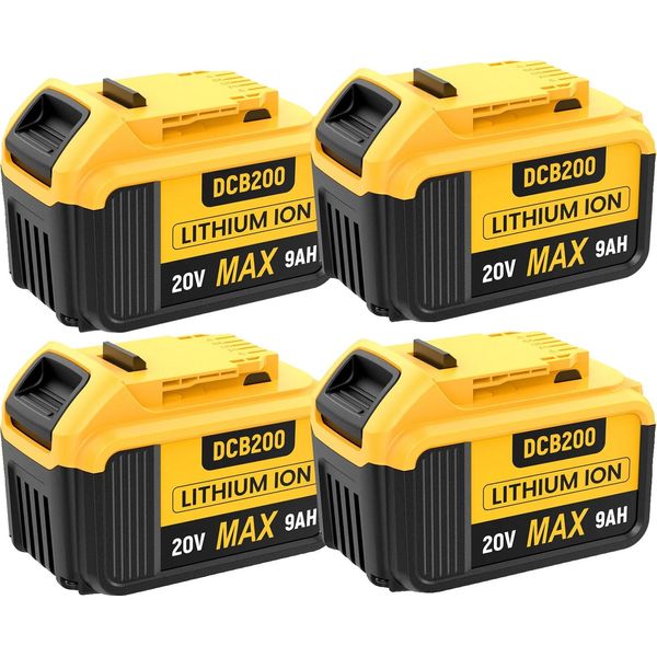 Soffiatore D'aria Calda A Batteria, Ioni Di Litio 20V, Capacità 9,0Ah, 4BAT-image