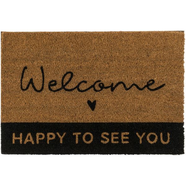 Zerbino Ootb, Welcome-Happy To See You, Circa 60 X 40 Cm-image