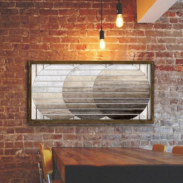 Wallity, TAH036, Quadri, Multicolore, Mdf, 120 X 60 Cm-image