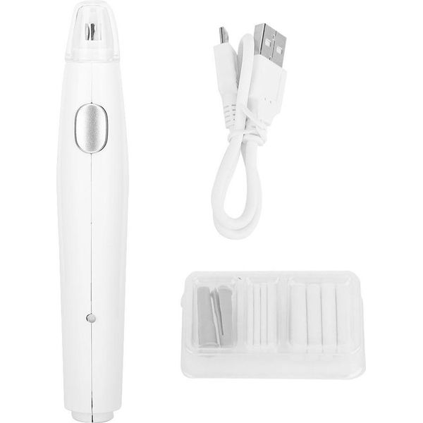Pratico Cancellino Elettrico Ricaricabile Via Usb, 16 Ricariche, Ideale Per Cancellare Con Precisione, Riutilizzabile, Perfetto Per La Scuola E L'ufficio, Bianco-image