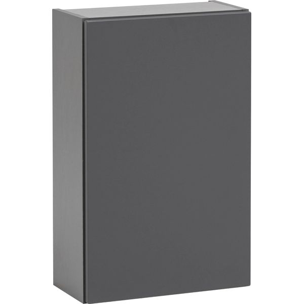 HäNgeschrank Welltime "Lienz", Grau (Mattgrau), B:40Cm H:64Cm T:20Cm, Mdf, SchräNke, HäNgeschrank-image