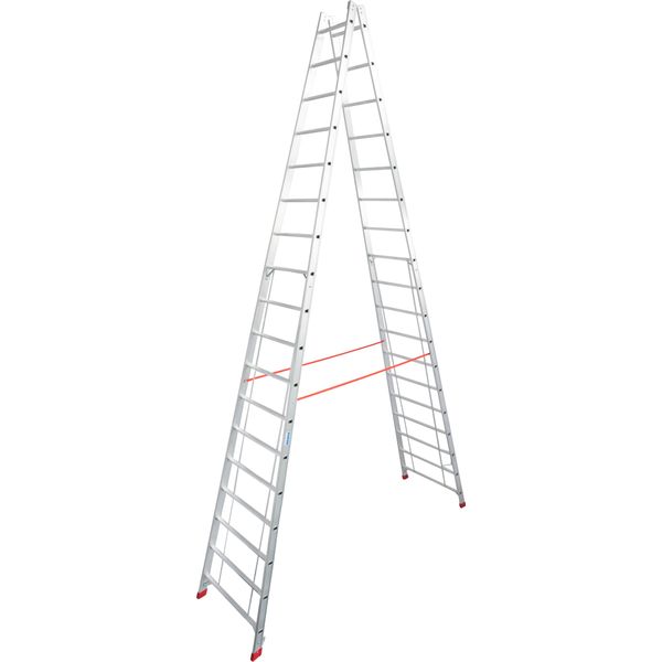 Stehleiter Krause "Stabilo", Silber (Silberfarben), B:92Cm H:515Cm, Aluminium, Leitern-image