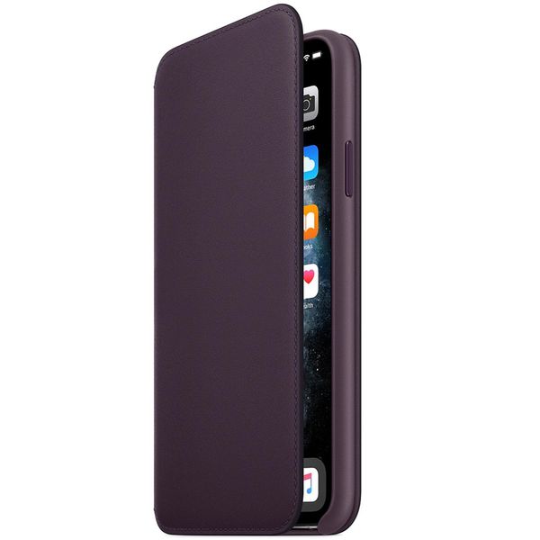 Apple MX092ZM/A - Folio - Apple - Iphone 11 Pro Max - 16,5 Cm (6,5 Pollici) - Melanzana-image