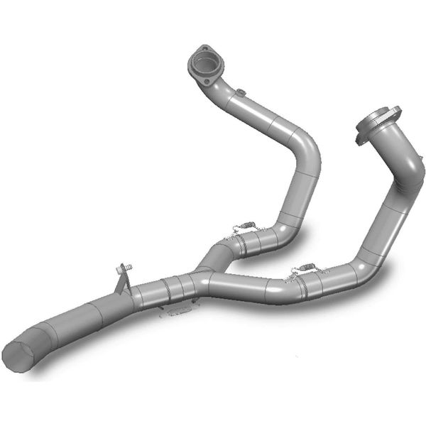Tubo Elimina Catalizzatore Inox Mivv Per Moto Guzzi V100 Mandello-image