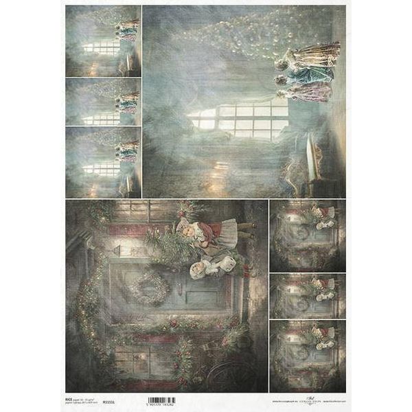 Carta Di Riso Per Decoupage A3 ITD-1111L-image