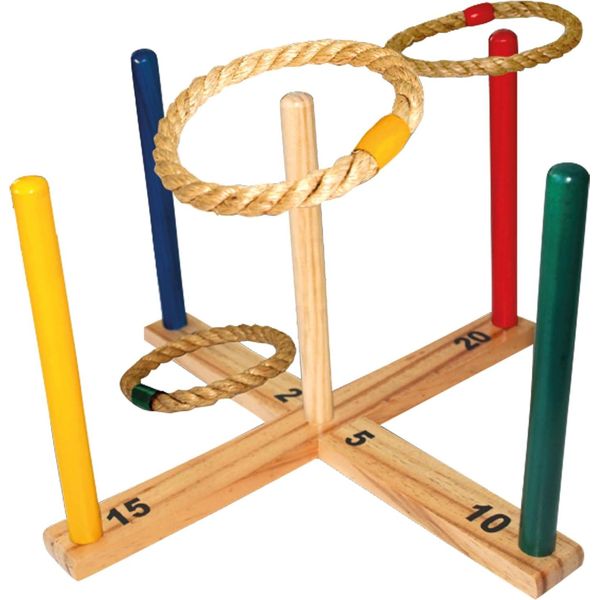 SchildkrÖT 970113 SchildkrÖT Gioco Del Lancio Degli Anelli "Ring Toss"", In Legno"-image