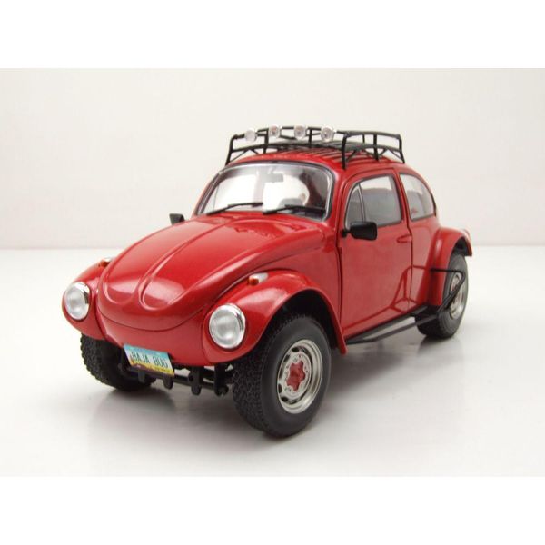Solido Modellino Auto Scala 1:18 Vw Volkswagen Maggiolino Baja Rouge Rosso 1976 S1809602-image