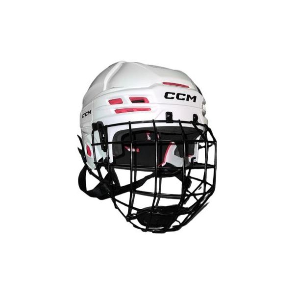 Ccm Tacks 70 Casco Combo Senior, Taglia: M, Colore: Bianco-image