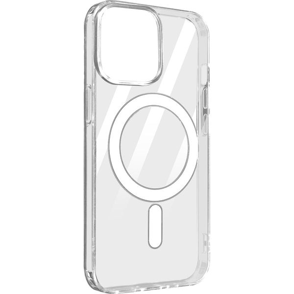 Avizar, Custodia Protettiva Magsafe Antiurto Per Apple Iphone 14 Pro, Trasparente-image