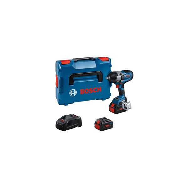 Bosch Akku-Drehschlagschrauber Gds 18V-1000 Mit 2X Akku Procore18V 5.5Ah In L-BOXX (06019J8303)-image