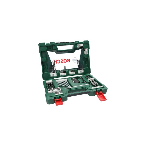Bosch V-Line Bohrer- Und Bit-Set, Klappmesser, Magnetstab, Winkelschrauber (2607017191)-image