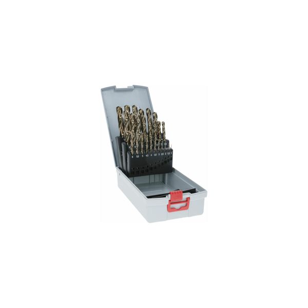 Bosch Metallbohrer-Set Hss-Co (Cobalt-Legierung), Probox 25-Teilig DIN 338 1-13 Mm (2608587018)-image