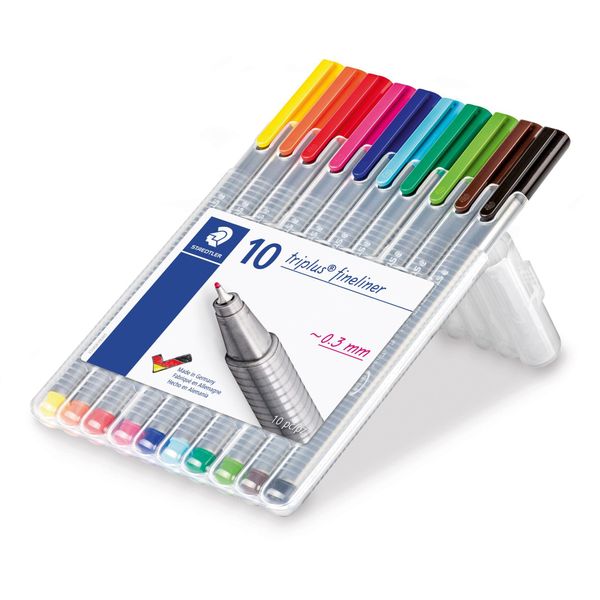 Staedtler Fineliner Triplus 10 St Box-image