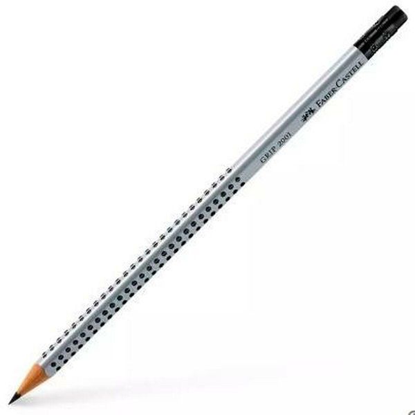 FABER-CASTELL 117200 Grip Bleistift 2001 M.Radierer-image