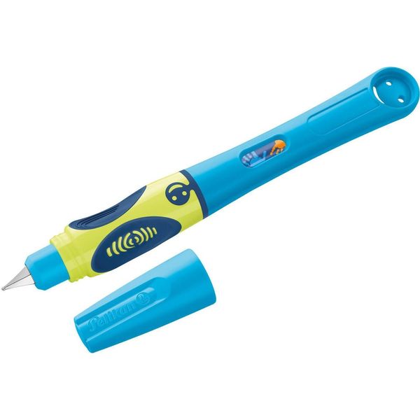 Pelikan 820370 Penna Stilografica Pelikan Griffix Neon Fresh Blue, Per Mancini-image
