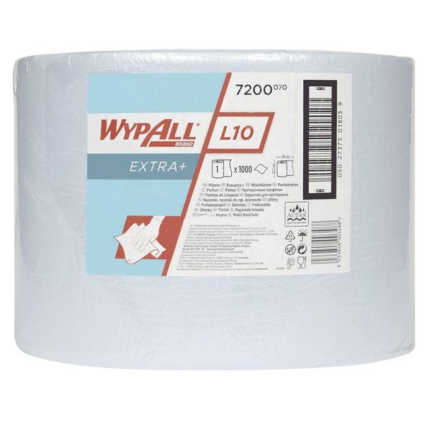 Wypall® 7200 Rotoli Di Salviette L20 - 1 Velo, Blu, 1000 Salviette-image