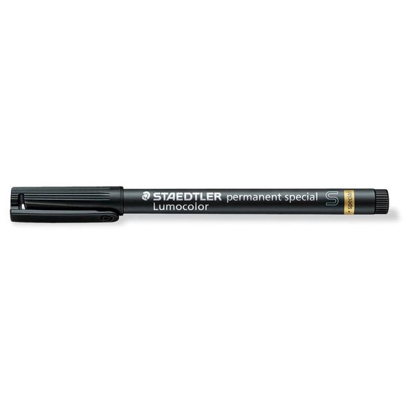 Staedtler® 319 S-9 Penna A Punta Fine Penna Universale Lumocolor® - Permanente Speciale, Nero, 0,4 Mm-image
