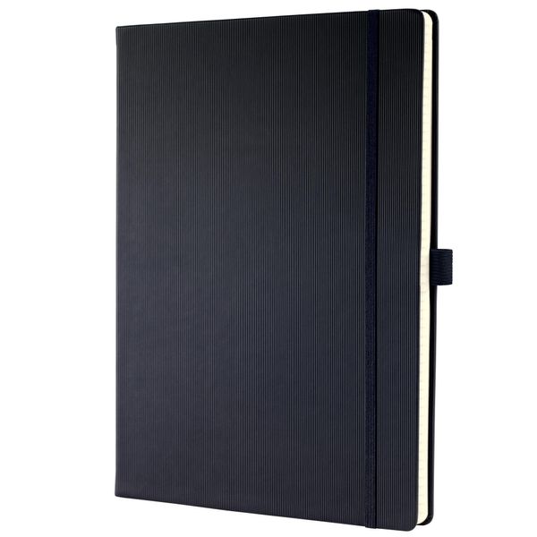 Sigel CO111 Quaderno Conceptum - Ca. A4, A Scacchi, 194 Pagine, Nero, Copertina Rigida-image