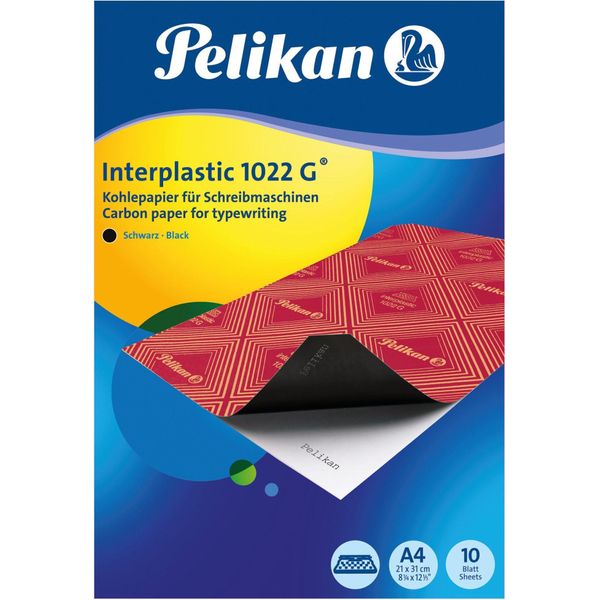 Pelikan® 401026 Carta Carbone Interplastica 1022 G® - A4, 10 Fogli-image
