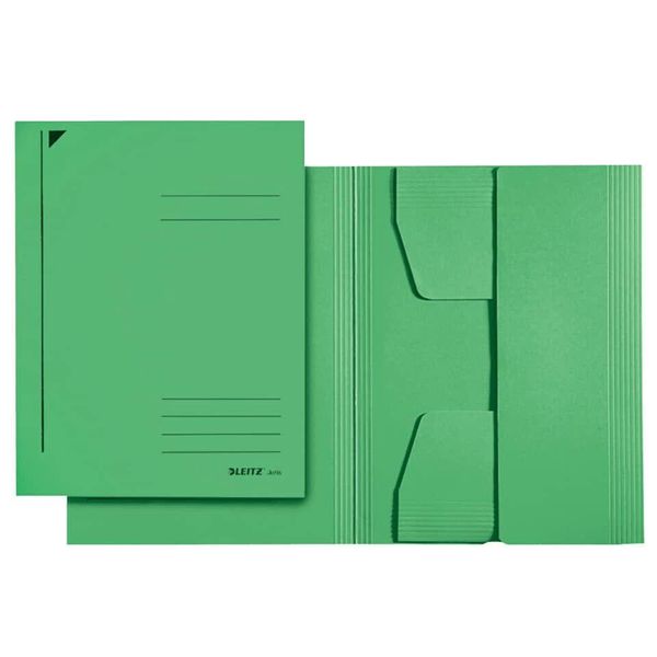 Leitz 3924-00-55 3924 Cartella Legale - A4, Cartoncino Pendarec 430G, Verde-image