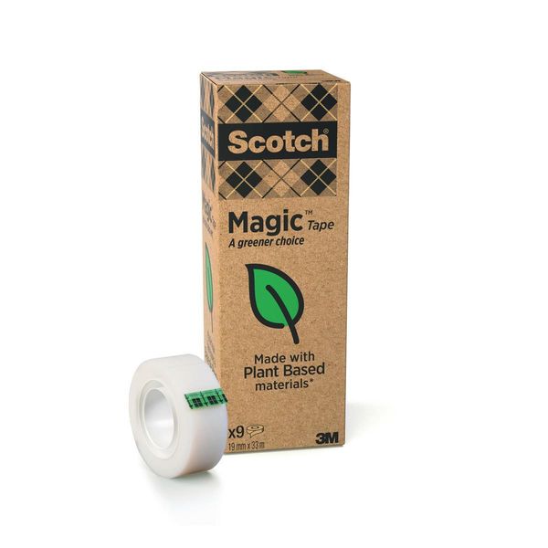 Scotch 900-1933-9 Nastro Adesivo Da Cancelleria 33 M Trasparente 9 Pz-image