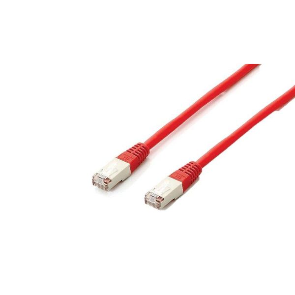 Equip 605622 Cavo Patch Equip Cat6A S/Ftp 2Xrj45 3,00M Rosso Lszh Polybag-image