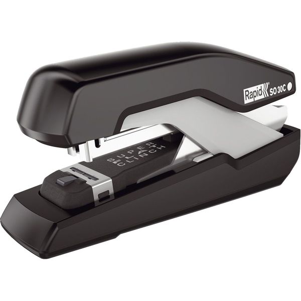 Rapid 5000549 Cucitrice Supreme SO30C - Metallo, 30 Fogli, Nero/Grigio-image