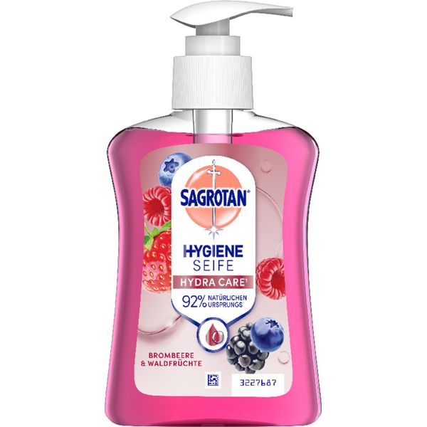 Sapone Liquido Sagrotan Mora E Frutti Di Bosco Dispenser 250Ml-image