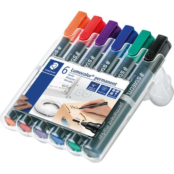 Staedtler Lumocolor Marcatore Permanente 352, Confezione Da 6 Pezzi-image