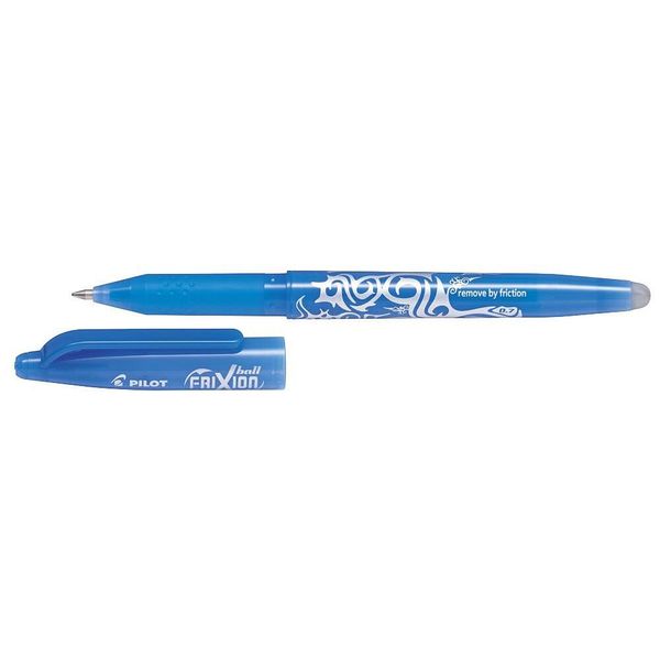 Pilot BL-FR7-SKL Penna Roller Frixion Ball 0,7 - 0,4 Mm, Blu Cielo, Cancellabile-image