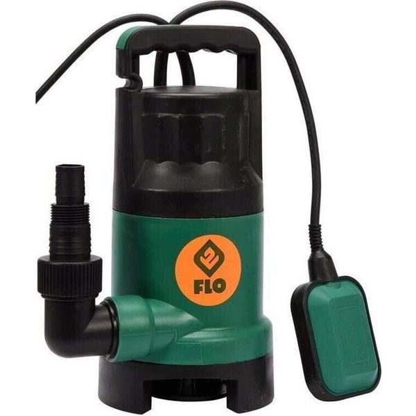 Pompa Sommersa Per Acque Sporche 900W, 16000 L/H, Con Interruttore A Galleggiante-image