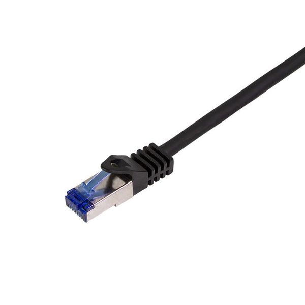Logilink Professional C6A043S Cavo Patch Logilink Ultraflex, Cat.6A, S/Ftp, 1,5 M, Nero-image