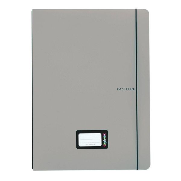 Oxybag Notebook Pp - Oxybook A5 40 Fogli Pastelini - Grigio-image