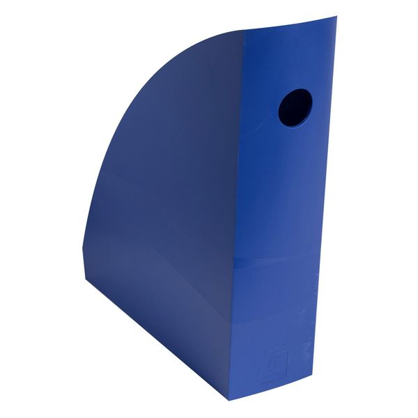 Exacompta 18204D Bee Blue Cartella Per Riviste MAG-CUBE - A4+, Blu Navy-image