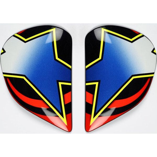 Casco Integrale Arai Saj Holderset Edwards Blu/Rosso-image