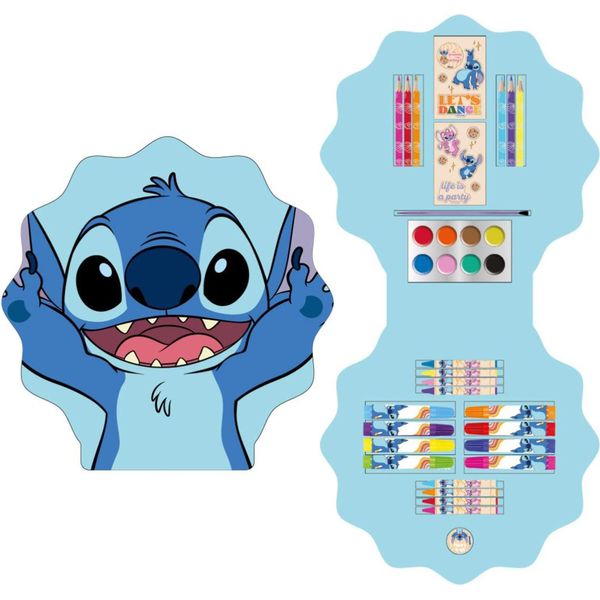 Cerd - Premium Zestaw Kolorowanek Disney Stitch - Akcesoria Szkolne I Artystyczne-image