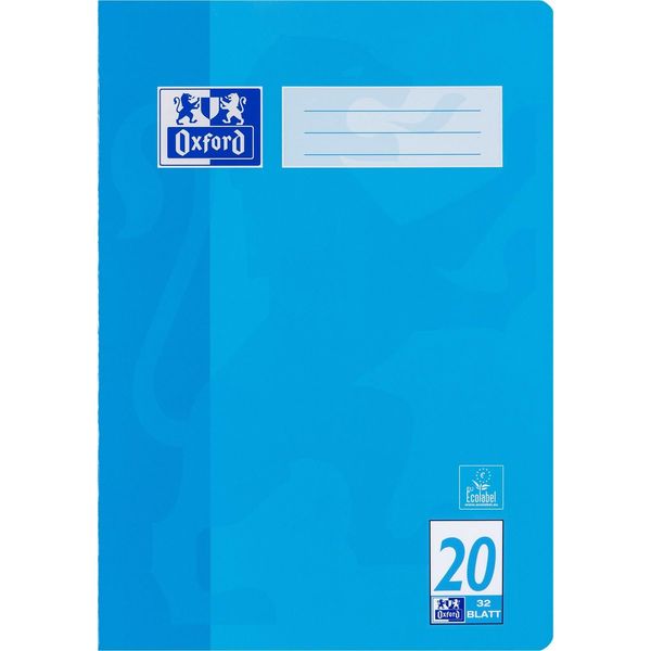 Quaderno Oxford Din A4 Formato Righello 20 / Bianco 32 Fogli - 1 Pezzo-image