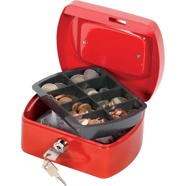Q-Connect® KF04247 Cassa - 155 X 120 X 75 Mm, Rosso-image