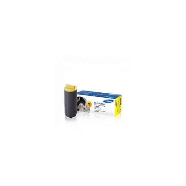 Samsung CLP-Y350A Cartuccia Toner Originale Giallo Resa 2000 Pagine Per CLP-350N/351NK-image