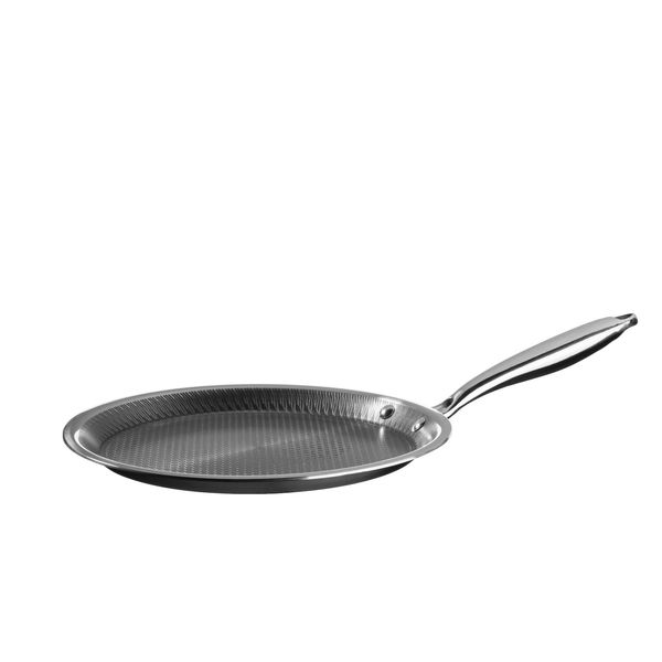 MäSer Palatschinkenpfanne, Edelstahl Hestia Schwarz / Silber-image